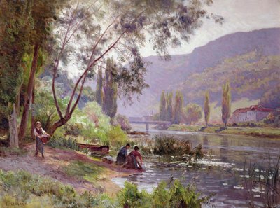 Al bordo del fiume da Emile Isenbart